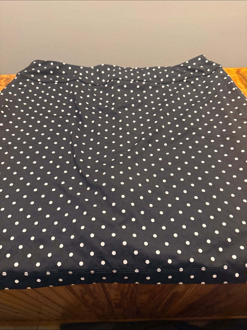 Chico’s Polka Dot Black Skort - Classic Women's